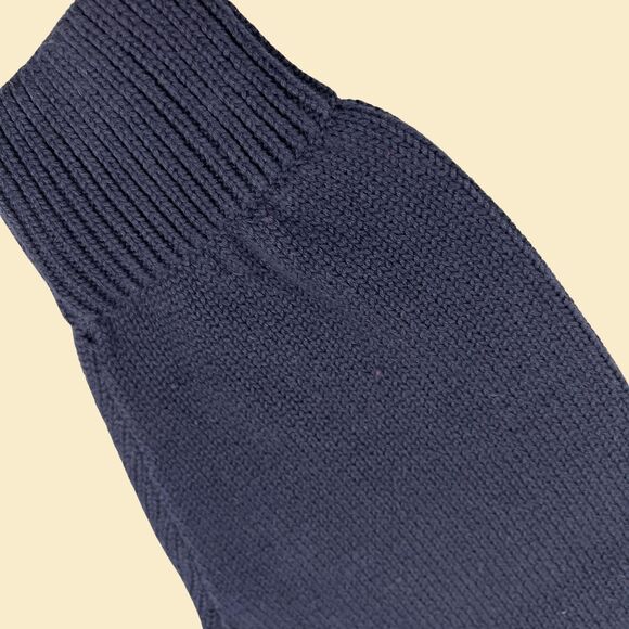 90s/Y2K Tommy Hilfiger L sweater, vtg blue/green crew, new old stock (w/ tags) - Picture 5 of 9